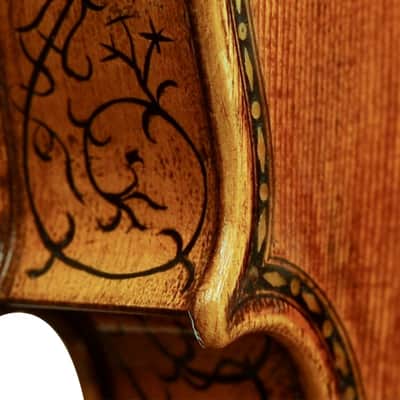 Maple Leaf Strings Craftsman Collection Hellier Strad Violin MLS540 VN 4/4 includes Bow & Case image 7