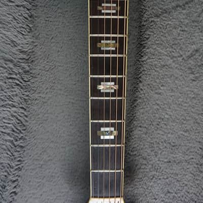 Yamaki YW-40 Dreadnought Acoustic Guitar MIJ w/ Hard Case – Vintage 1970s image 7