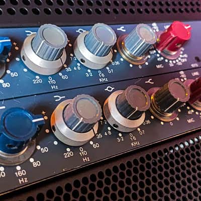 Vintage Neve 1073 preamp and eq racked by Brent Averill. Only one unit available image 11