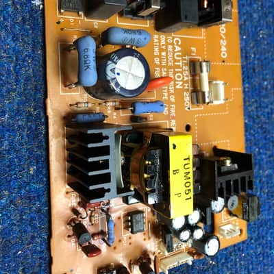 Korg X3 power supply board image 2