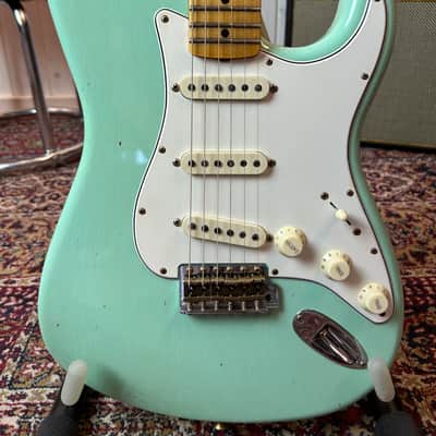 Fender Custom Shop Postmodern Strat Maple Journeyman 2024 - Aged Surf Green image 2