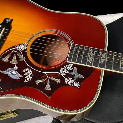 NEW! Gibson Hummingbird Custom Koa - Dealer Select - Autumnburst - Authorized Dealer - Custom Shop - 4.75 lbs - G07701 image 2