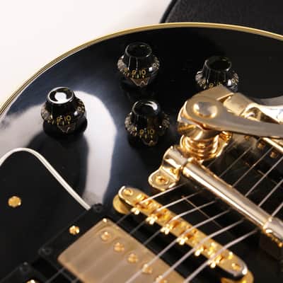 Gibson Custom 1957 Les Paul Custom Reissue 3-Pickup Bigsby VOS Ebony 2024 image 11