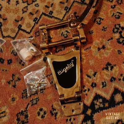 Bigsby B70G Vibrato Tailpiece Gold | Licensed Bigsby Lightening Series image 1