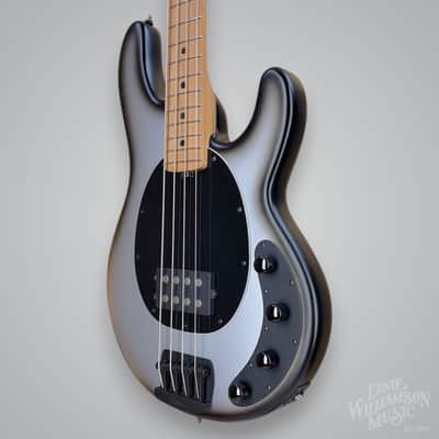 Ernie Ball Music Man StingRay Special 4 H with Roasted Maple Fretboard - Black Rock, 8.1 lbs image 2