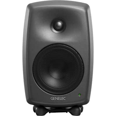 Genelec 8030C 5" Active Studio Monitor (Dark Grey) (Open Box, Brand New) image 2