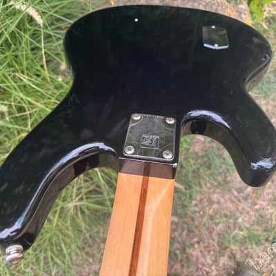 1982 Music Man StingRay Bass - Black- Pre Ernie Ball - OHSC image 7