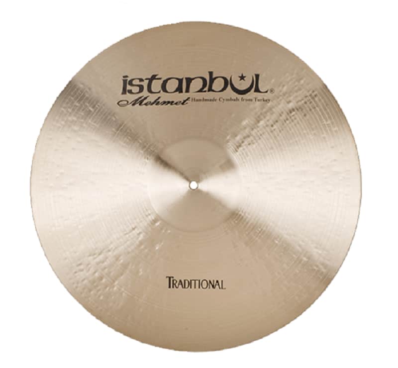 Istanbul Mehmet 18" Traditional Series Dark Crash Cymbal image 1
