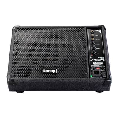 LANEY CONCEPT CXP-108 active stage monitor 40W 8" Powered Monitor wedge with Floor or Pole stand operation image 4