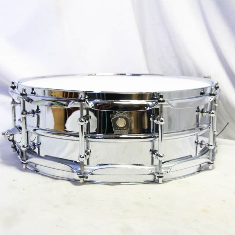 LUDWIG LM400T SUPRAPHONIC 14x5 TUBE LUG Radick Snare Drum | Reverb