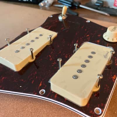 Harley Benton JA-60 Loaded Pickguard 2024 - Tortoise - Roswell Alnico Pickups image 2