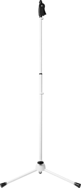 Shure by Gator SH-TRIPODSTANDDX Tripod Microphone Stand, White image 1