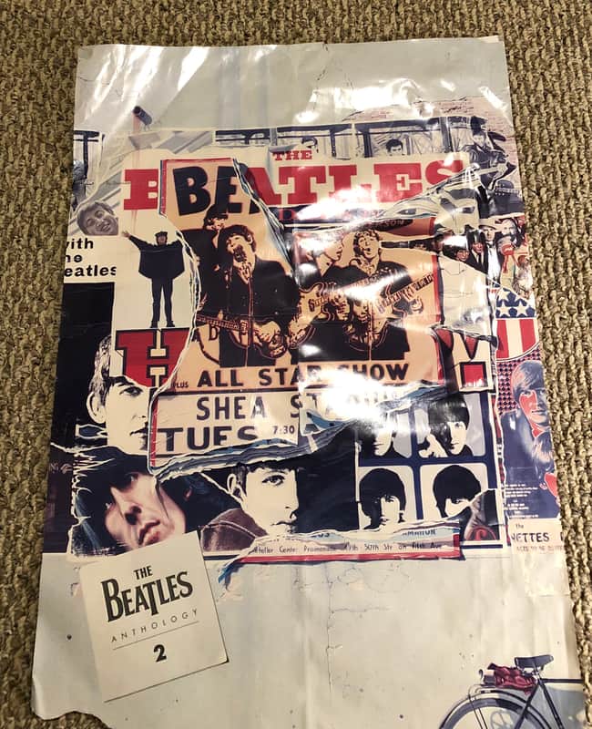 The Beatles Anthology 2 Promo Poster 1990’s image 1