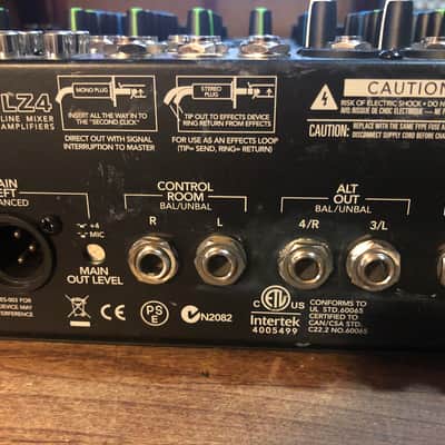 Mackie 1402VLZ4 14-Channel Mic / Line Mixer 2014 - Present - Black image 10