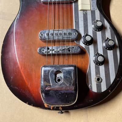 Silvertone Solid Body 60s - Sunburst image 2