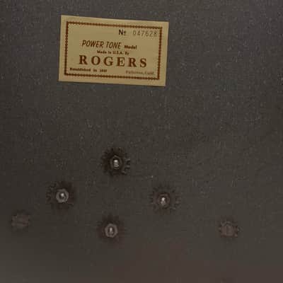 Rogers 22/13/16" 60's Fullerton-Era Holiday Drum Set - White Marine Pearl image 18
