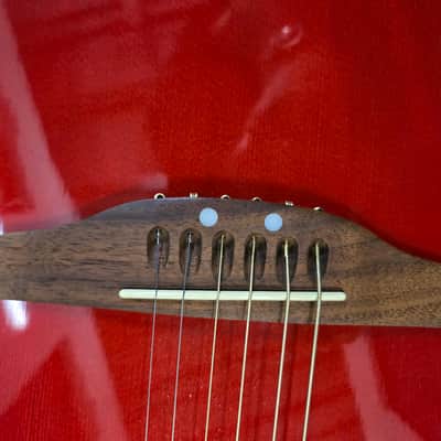 Ovation Celebrity Limited Edition Model CP 2001 Electric Acoustic Guitar 2006 - Red Flame image 18
