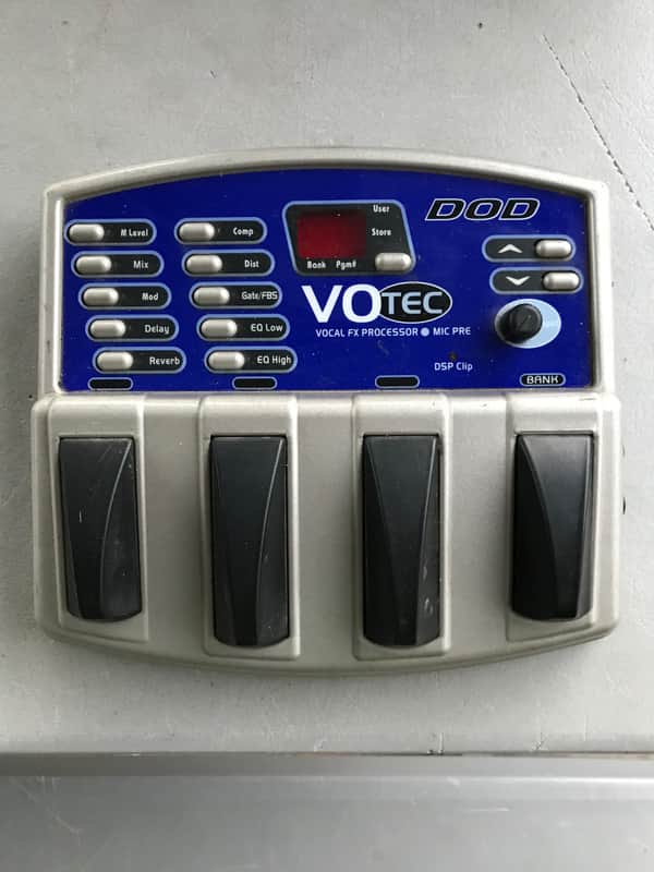 1999 DOD Digitech Votec Vocal FX Processor Untested image 1