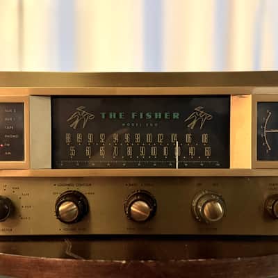 🎶✨ The Fisher Model 500 Mono Tube AM/FM Receiver w/ Original Wood Case — Fully Working, Serviced & Cleaned image 7