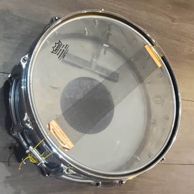 GRETSCH BROADKASTER CHROME OVER BRASS 14'' x 5'' 1980 image 7