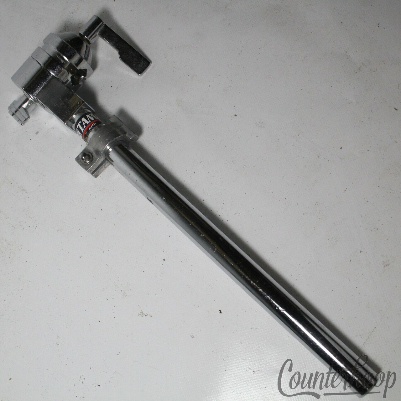 Tama Japan Cymbal Tube Boom Rod Arm Receiver Ratchet Tilter Vintage 90s Stand Pt — main photograph