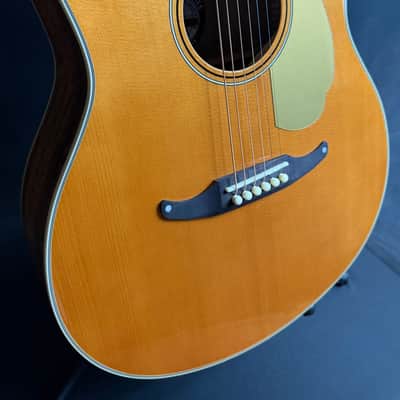 Fender Palomino Vintage Auditorium Acoustic-Electric Guitar Aged Natural w/ OHSC (477) image 6
