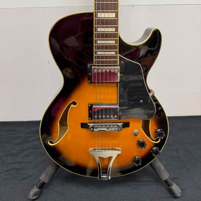Used Ibanez AG75-BS-12-01 Artcore AG75 Hollowbody Electric Guitar Brown Sunburst with Ibanez Case image 8