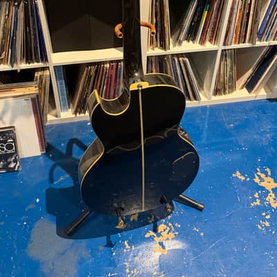 Washburn AB-20 Acoustic-Electric Bass Black w/HSC image 2
