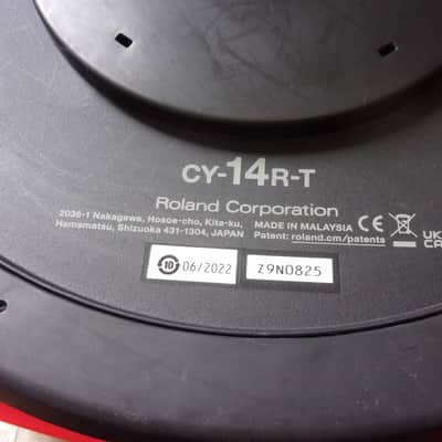 Roland TD-17 EDrum CY-14R-T Ride Cymbal 2 Input 1/4" Triple Zone tested + works great image 6