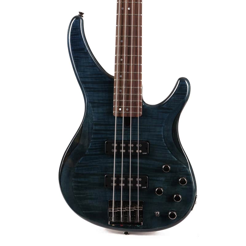 Yamaha TRBX604FM Electric Bass Indigo Blue Used image 1