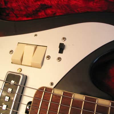 Teisco YG-6 1964 Tobacco Burst Electric Guitar image 9