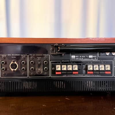 πΆβ¨ Yamaha CR-700 Vintage Receiver w/ Original Wood Case β Recap, Tuner Tested, LED Dial, Serviced/Cleaned (120V) image 9