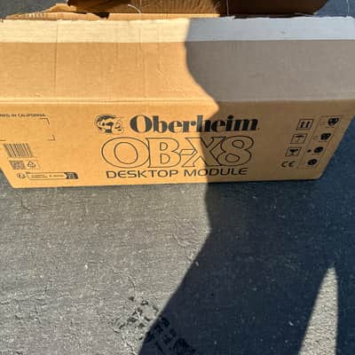 Oberheim OB-X8 Desktop 8-Voice Synthesizer 2022 - Present - Black with Wood Sides