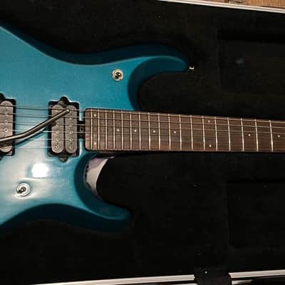 Ernie Ball Music Man JP6 Piezo 2007 - Teal Pearl image 1