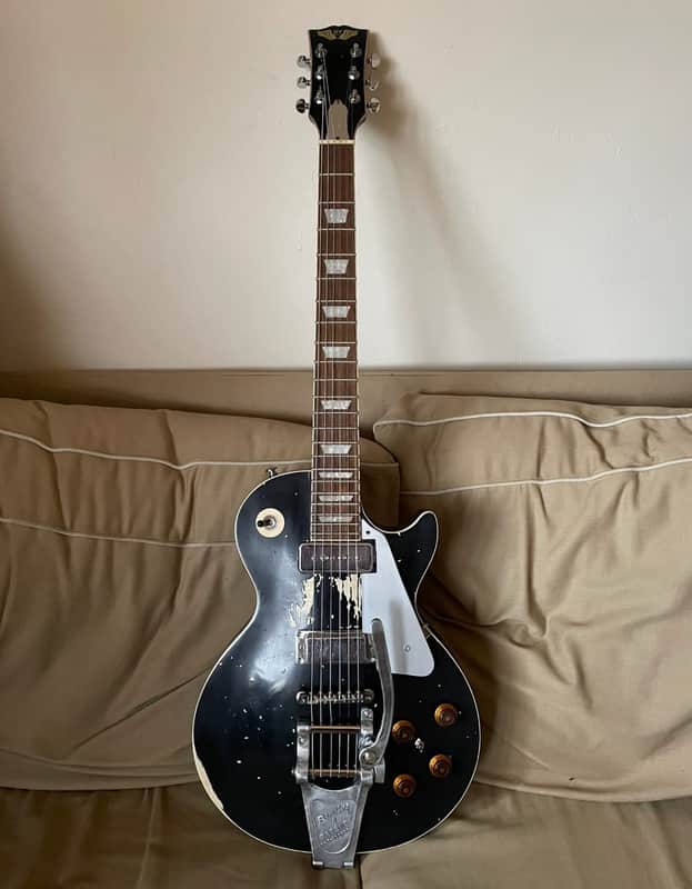 DY Guitars Neil Young "Old Black" LP custom guitar build PRE-BUILD ORDER image 1
