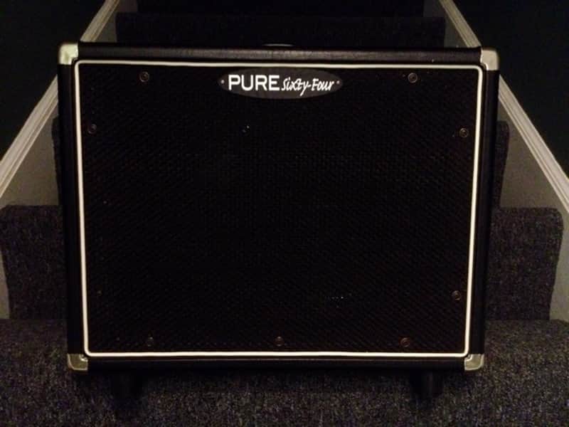 Pure sixty four 1x12 ported speaker cabinet With WGS british lead 80 speaker image 1