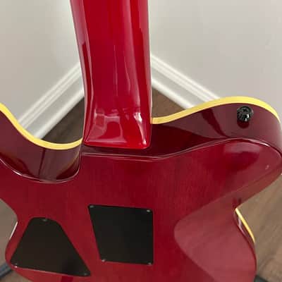 Hamer USA TLE Custom 1986 Red Boomerang Inlays Electric Guitar Tele Style image 18