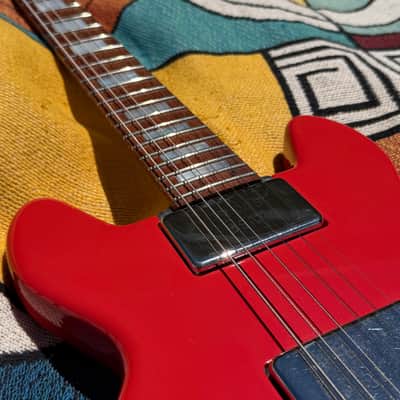 Travis Bean Designs TB1000S 2021 - Ferrari Red Imron w/ 1978 Travis Bean Humbuckers image 8