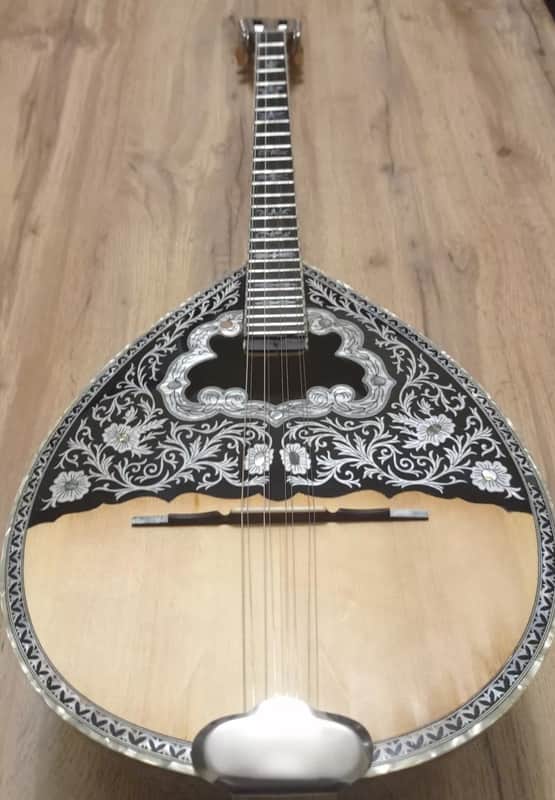 Greek Bouzouki & hardcase & pickup & 300 backing track with pdf scores 8 strings image 1