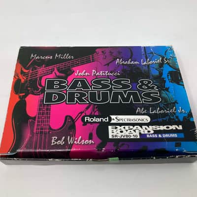 Roland SR-JV80-10 Bass and Drums Expansion Board BOXED