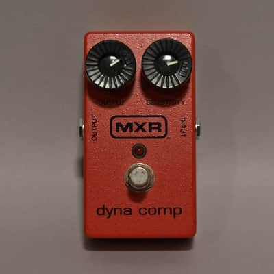 MXR M102 Dyna Comp Compressor Effect Pedal Red Block Logo Reissue image 1