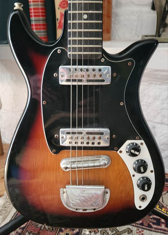 RARE! Teisco Reverse Tulip 509-1405  1960s Japan image 1