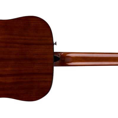 Fender California Standard Redondo Lefty LH Spruce Top Black Pickguard Natural image 2