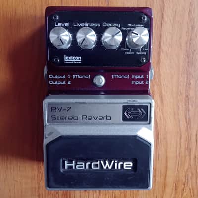 DigiTech Hardwire RV-7 Stereo Reverb 2010s - Purple image 2