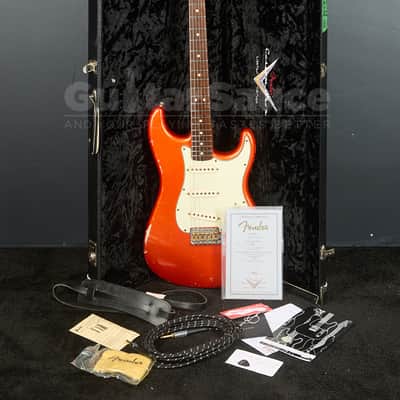Fender Custom Shop Limited Edition 64 Stratocaster Candy Tangerine Red 2009 Used (COD 29UG) image 17
