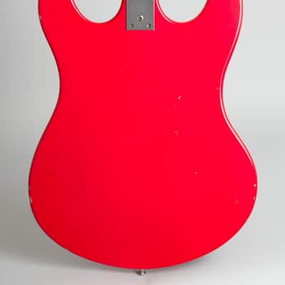 Standel Custom Deluxe Solid Body Electric Guitar (1965), ser. #1-92, original black hard shell case. image 4