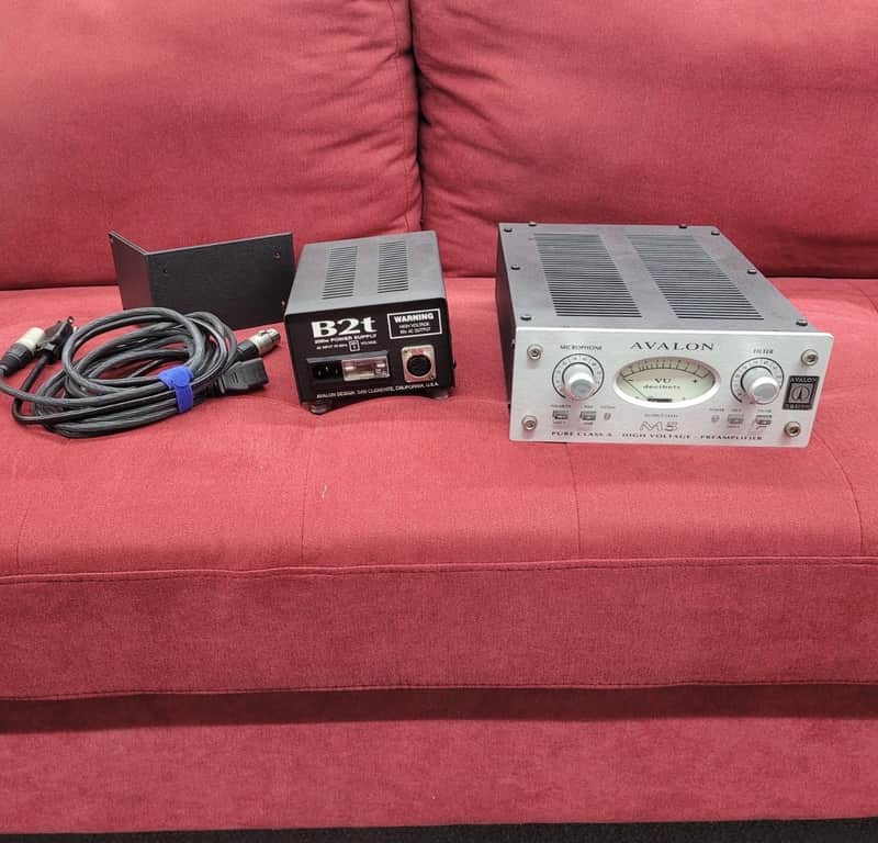 Avalon M5 Microphone Preamplifier 2010s - Silver image 1
