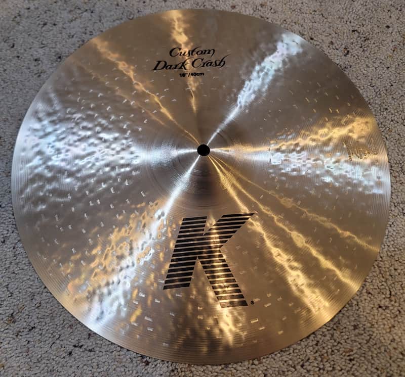 π Zildjian K Custom Dark Crash β 16" (K0951) β Unplayed β Fast, Dark & Explosive image 1