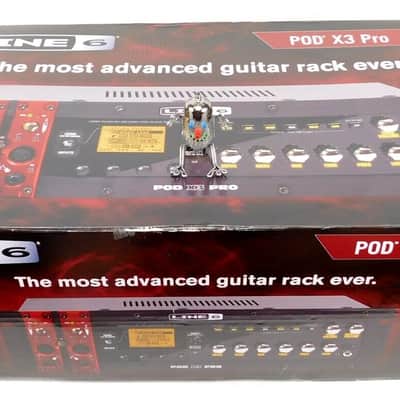 Line 6 Pod X3 Pro Guitar Amp Modeler Rack + Neuwertig + OVP + 1.5Jahre Garantie image 3