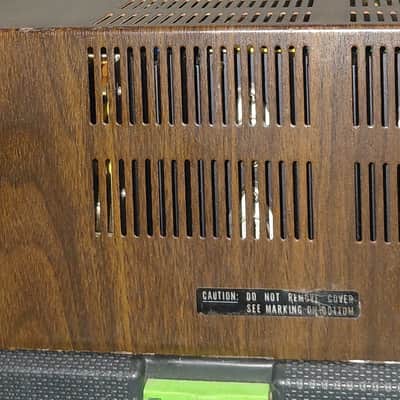 Marantz Model 2215 15-Watt Stereo Solid-State Receiver 1971 - 1973 - Fully Restored Silver with Woodgrain Vinyl Cover image 3
